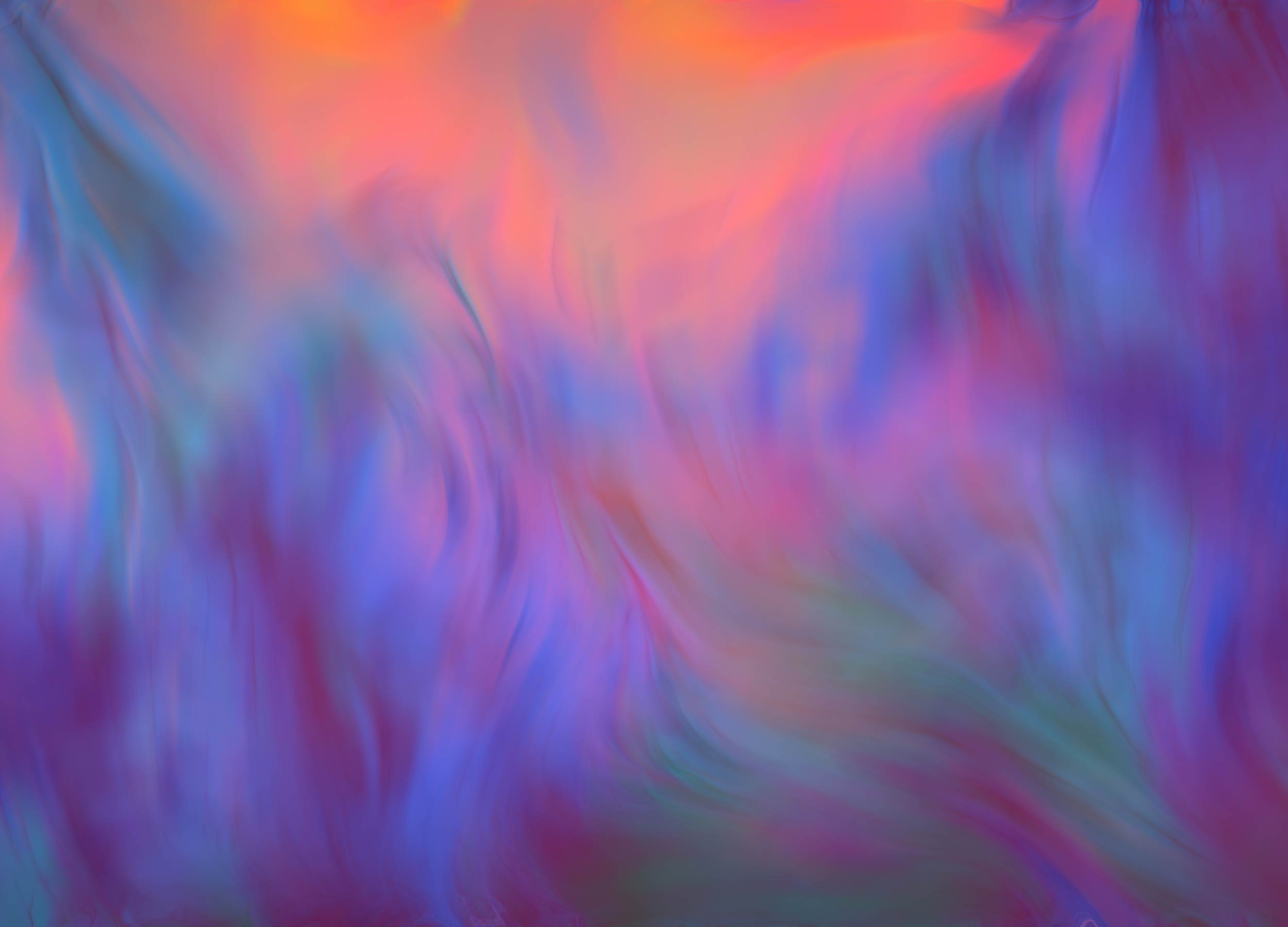 A detail showing the painterly watercolour finish